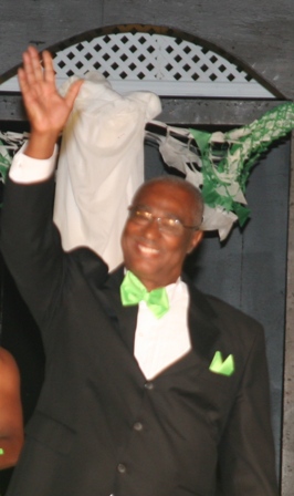 hon. joseph parry at the calypso show1-3-2011