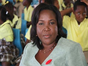Principal Education Officer, Mrs.Lornette Queeley Connor 