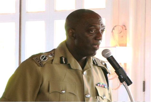 Commissioner of Police for the Royal St. Christopher and Nevis Police Force Mr. Celvin G. Walwyn