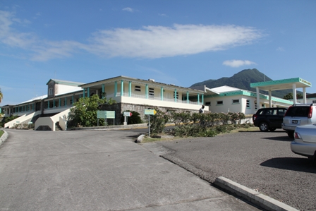 Alexandra Hospital on Government Road in Nevis