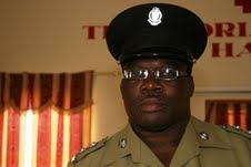 Supt. of Police in Nevis, Mr. Hilroy Brandy 