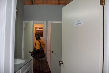 Female washrooms on the first floor of the new Jessups Community Centre