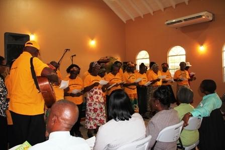 St. Thomas Recreational Group singing