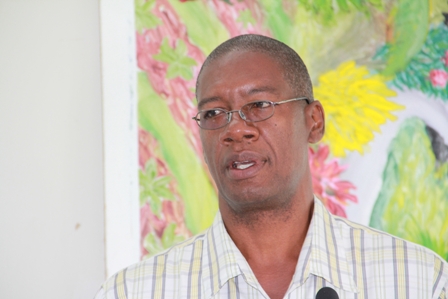  Director of Agriculture in the Department of Agriculture on Nevis Mr. Keithley Amory