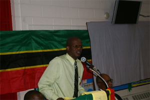 Attorney General of St. Kitts- Nevis- the Hon. Patrice Nisbett  