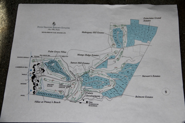Development plan for Four Seasons Resort Estates on Nevis