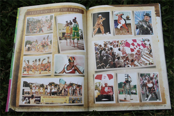 A pictorial of the years past featured inside The Cadre Beat, the Culturama 40 commemorative magazine