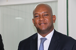 New resident Organisation of American States (OAS) Representative to St. Kitts and Nevis His Excellency Terence Raymond Craig at Bath Plain, during his first visit to Nevis on August 21, 2014