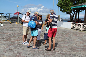 Visitors to Nevis (file photo)