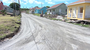 Base material from the New River quarry used on the Colquhoun Housing Development road