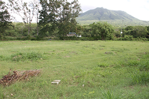 The site for construction of a new greenhouse at the Prospect Agricultural Station
