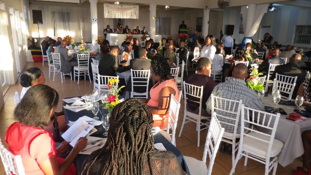 Attendees at the 12th Annual Constables Award Ceremony and Dinner on February 28, 2015 at the Occasions Entertainment Arcade.