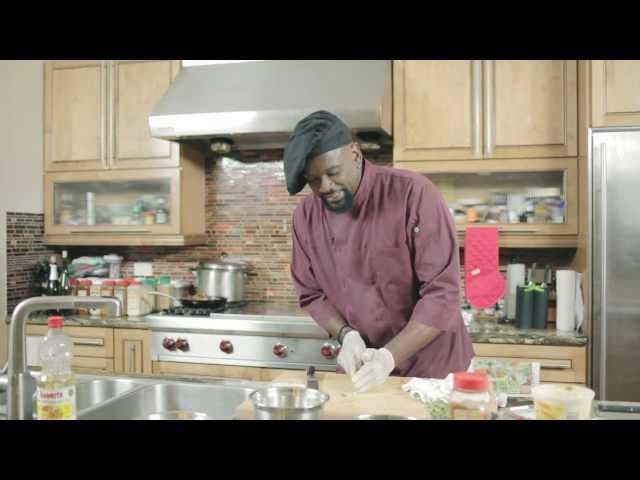Chef Gregory on The Caribbean Cooking Channel’s Five Minute Meals, a television show aired on CNCTV