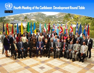 Delegates at the 4th Meeting of the Caribbean Development Roundtable at the St. Kitts Marriott Resort