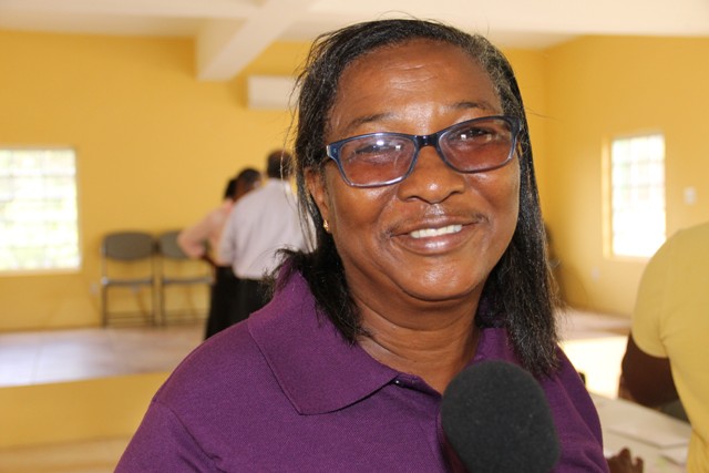 Administrative Advisor of the new Joycelyn Liburd Primary School cafeteria
