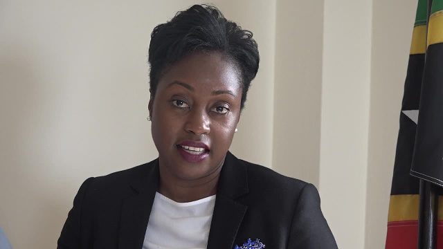 Dr. Tres-Ann Kremer, Political Adviser in the Commonwealth Secretariat’s Political Division in London heading a Commonwealth initiative to advance women’s political leadership in the Caribbean