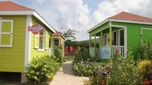 A section of the Artisan Village at the Pinneys Industrial Site operated by the Ministry of Tourism on Nevis (file photo)