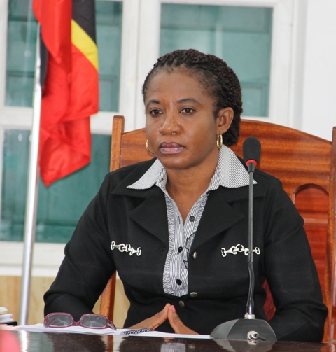 Ms. Myra Williams, Clerk of the Nevis Island Assembly