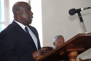 Hon. Alexis Jeffers, Minister of Agriculture on Nevis