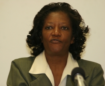 Permanent Secretary in the Premier's Ministry, Miss Angelica Elliott