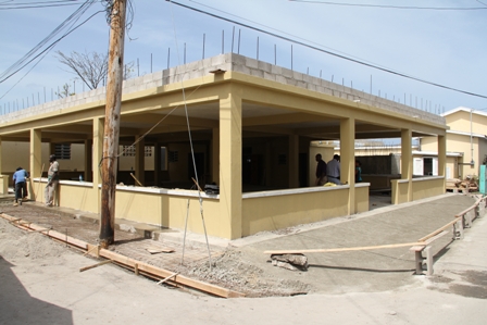 Work continues on the new Charlestown Public Market