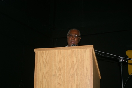 Premier of Nevis , Hon. Joseph Parry