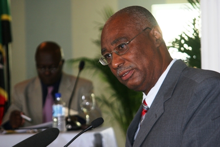 Premier of Nevis, Hon. Joseph Parry