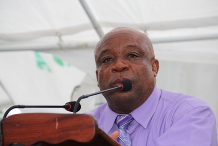 Minister of Community Development on Nevis Hon. Hensley Daniel