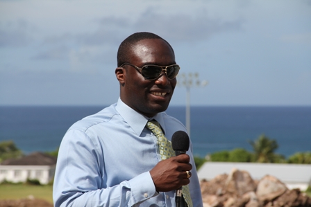 General Manager of the Nevis Housing and Land Development Corporation Mr. Eustace Nisbett