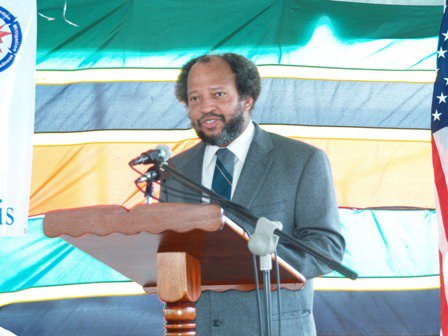 Nevis Disaster Preparedness Manager, Mr. Lester Blackett