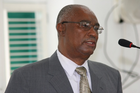 Premier of Nevis and Minister of Finance, the Hon. Joseph Parry