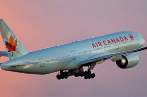 Air Canada plane