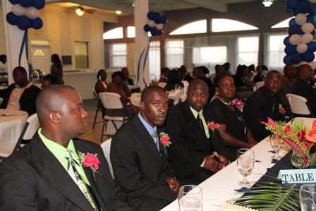 The other nominees for the Constable of the Year Award in the Nevis Police Division before the winner was revealed  