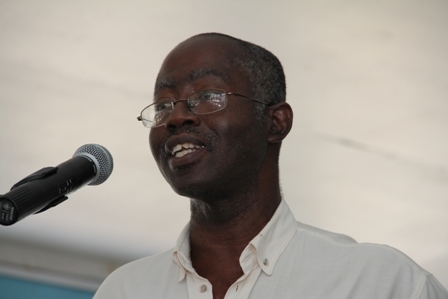 Coordinator of Science and Technology in the Department of Education on Nevis, Mr. Laurence Richards