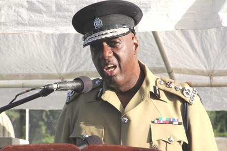 Federation’s top Police Officer Commissioner Celvin G. Walwyn