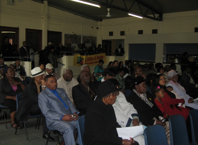 St.Kitts- Nevis Nationals at a meeting in Leeds, England