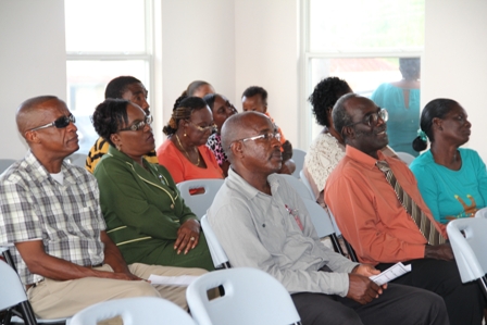  A section of those present at the Combermere Community Centre Renaming ceremony