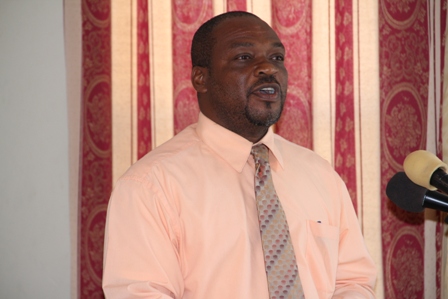 Permanent Secretary in the Ministry of Human Resources, Nevis Island Administration Mr. Chesley Manners