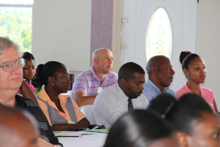 A section of participants at the Nevis Financial Services Regulation and Supervision Department’s 2013 AML/CFT Awareness Seminar and Training Workshop on April 11, 2013