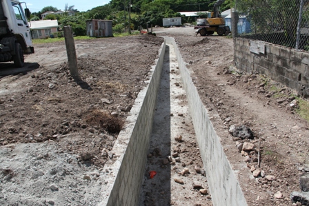 Another section of the Hamilton Road project at Lower Stoney Grove late 2012 (file photo)