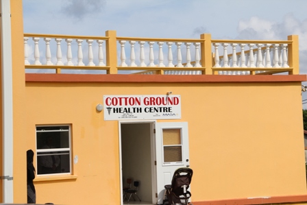 The relocated Cotton Ground Health Centre