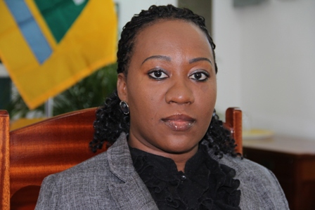 Clerk of the Nevis Island Assembly Ms. Shemica Maloney (file photo)