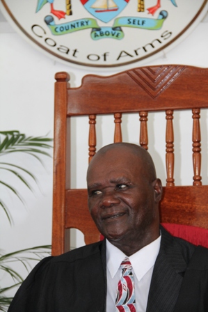 President of the Nevis Island Assembly Mr. Farrell Smithen
