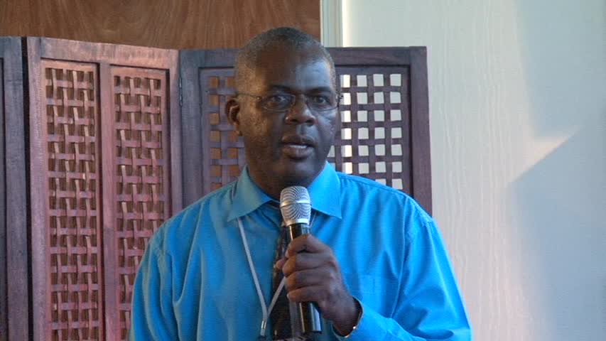 General Manager of the Nevis Air and Sea Ports Authority Mr. Oral Brandy