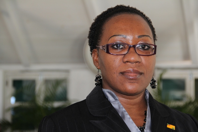 Clerk of the Nevis Island Assembly Shemica Maloney (file photo)