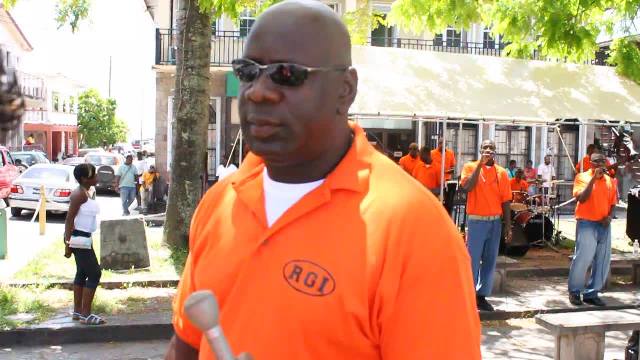 Bernell Hobson music teacher for the Rehabilitation Group Impression (RGI) a two-year-old band at Her Majesty’s Prison in Basseterre