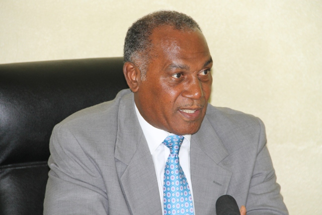 Premier of Nevis and Minister of Education Hon. Vance Amory