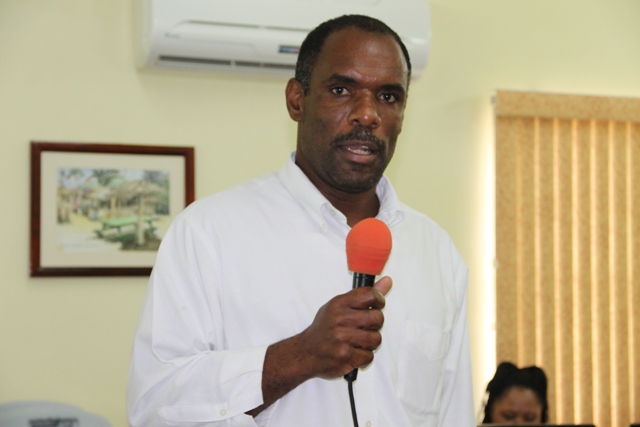 Acting Permanent Secretary in the Ministry of Finance in the Nevis Island Administration Colin Dore