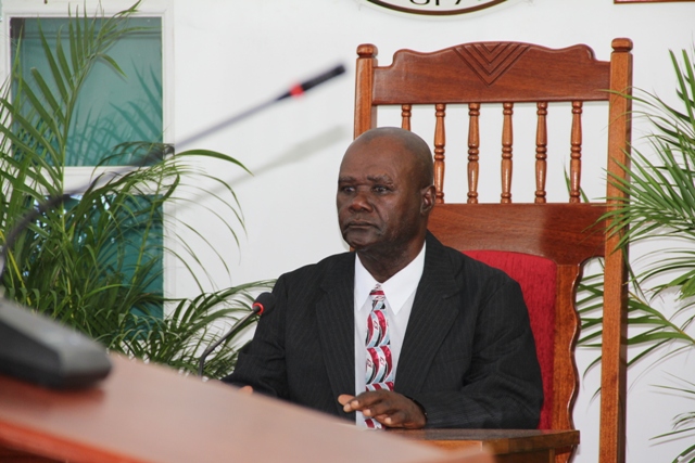 President of the Nevis Island Assembly Hon. Farrell Smithen (file photo)