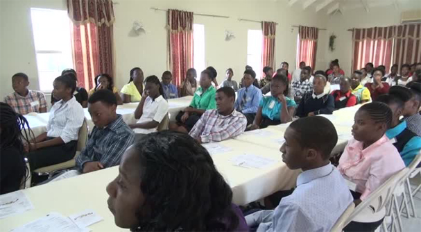 A section of participants at the Summer Job Attachment Workshop hosted by the Department of Youth and Sport on June 30 to July 01, 2013